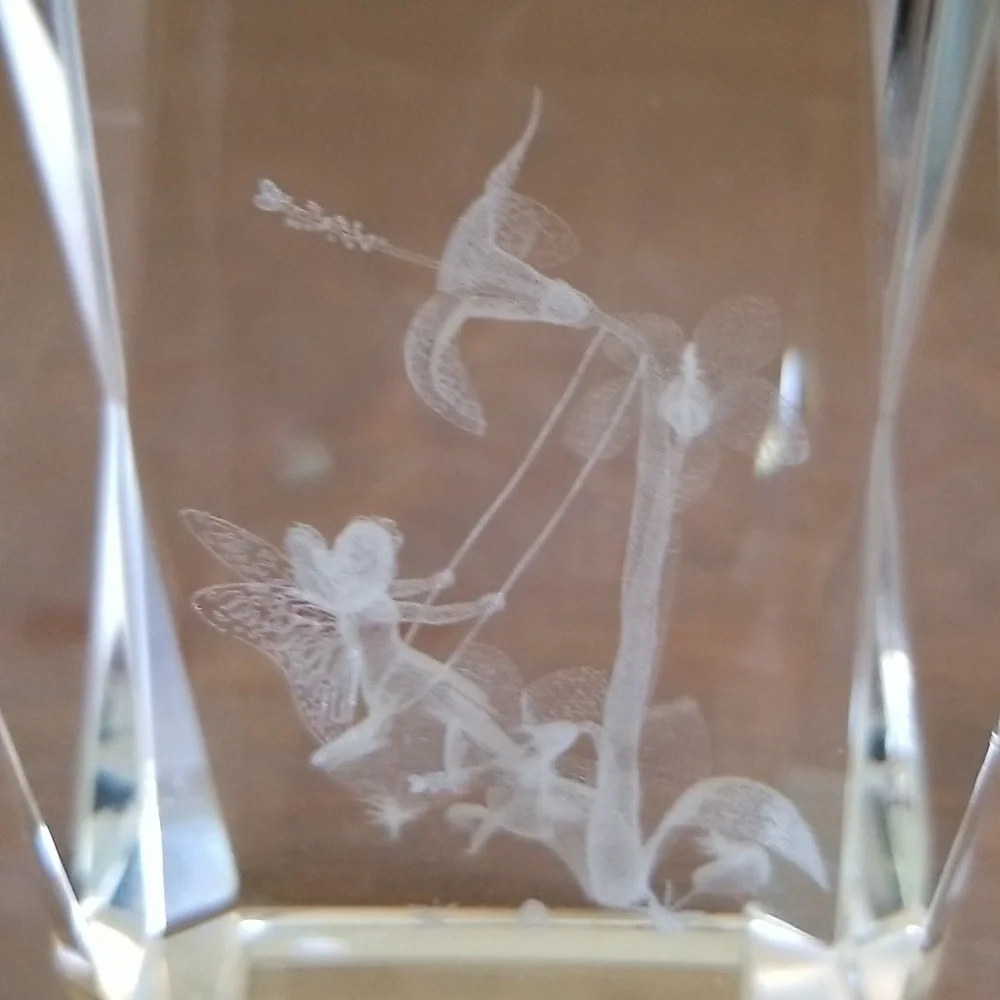 Crystal prism glass